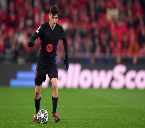 对阵曼城小角度推射破门，罗德里戈打破32场进球荒